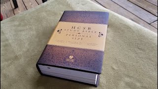 Holman HCSB Personal Size Study Bible (Hardcover) - Review