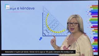 Matematikë 4 - Kuptimi për këndet. Këndet më të vogla se 180 gradë. Krahasimi dhe renditja e tyre.