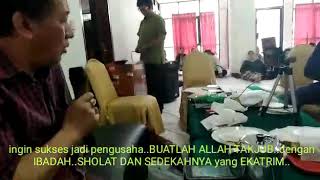 Bikin allah takjub dengan sholat dan sedekah akan menjadi pengusaha yg sukses