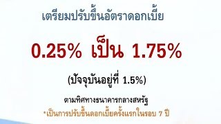 แบงก์คาด กนง.ปรับขึ้นอัตราดอกเบี้ยจาก 1.5% เป็น 1.75% กลางสัปดาห์นี้