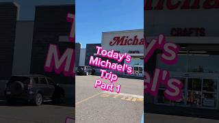 Trip to Michael's #craft #diy #diycrafts #asmr #trending #art #creative #michaels #savings #shopping