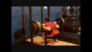 Lexington Plummer - 570 lb Raw Squat W/ Wraps - PR! @ 18 Years Old \u0026 242 lbs