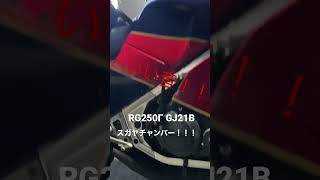 【SUZUKI RG250γ】ガンマ アイドリングの音！スガヤチャンバー！