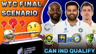 HOW CAN INDIA🇮🇳 QUALIFY FOR WTC FINAL WTC FINAL 🤔💯 ?? ROHIT - VIRAT RETIREMENT 😭💔