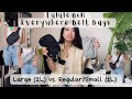 LULULEMON EVERYWHERE BELT BAG| Large (2L) vs Small (1L) | Modshots, Comparison and What fits! 😱😍💎