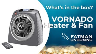 Vornado Whole Room Heater and Fan | Unboxing | What's in the box?