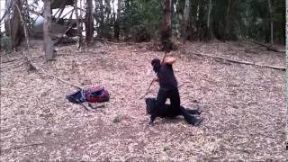 Ninjutsu outdoor Training from israel