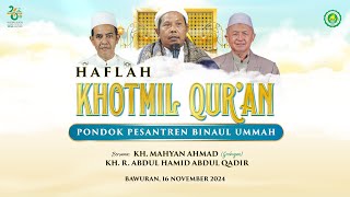 HAFLAH KHOTMIL QUR'AN PONPES BINAUL UMMAH BANTUL 2024