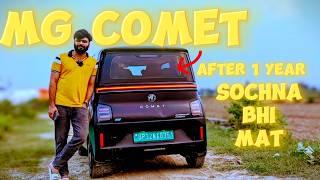 MG Comet after sale services review | MG Comet 1 year Owner Review | Eletric 4 wheeler MG Comet