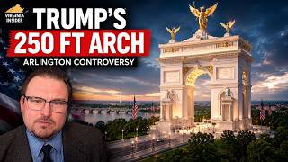 Trump Pushes Bold Arch Near Arlington Cemetery – Opposition Erupts