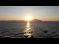 2.7k 360° video of sarti beach greece