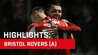 Highlights: Bristol Rovers v Sunderland