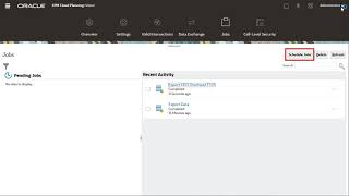 Exporting and Importing Data in Planning