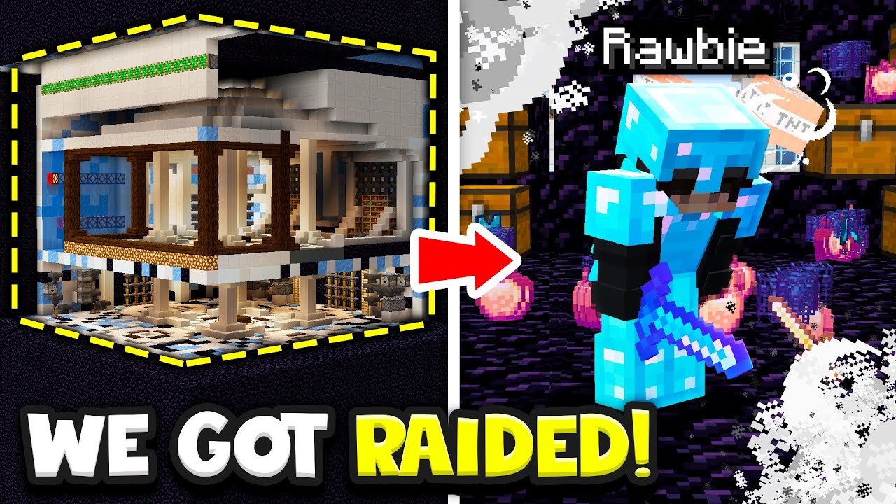 Our Multi Billion Dollar Base Got Raided Minecraft Factions