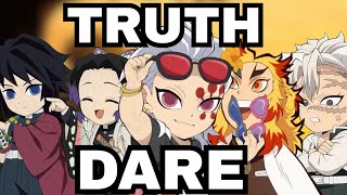 If Hashiras plays Truth and Dare...Rengoku dies again 🍩|| Hashiras Infinity Castle Arc Demon Slayer