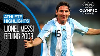 Lionel Messi 🇦🇷 at the Olympics! | Athlete Highlights