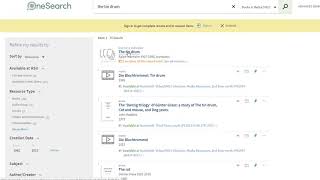 Introduction to OneSearch
