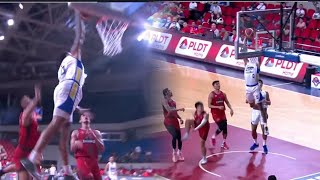 Magnolia's Tyler Bey throws Dunk Party vs Blackwater