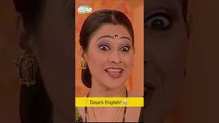 Daya's English!😂 #tmkoc #tmkocsmileofindia #taarakmehtakaooltahchashmah #jethalal #funny #funnyvideo