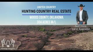 Woods County, Oklahoma 304 Acres M/L