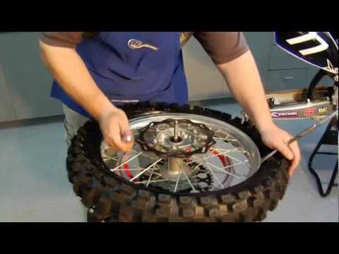 Dirt Bike Rear Tire and Tube Changing Dirt Bike Rear Tire and Tube Changing