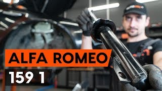 Как заменить переднюю стойку амортизатора на ALFA ROMEO 159 (939) [TUTORIAL AUTODOC]