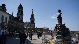 D: Dresden. Sachsen. Eindrücke aus der Inneren Altstadt. April 2019