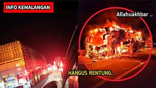 KEJADIAN DI KM97.3 LEBUHRAYA PLUS ARAH SELATAN DARI YONG PENG KE AYER HITAM, JOHOR 28/11/2022