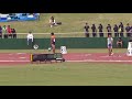 平成30年度福井県高等学校春季総合体育大会陸上競技会　男子200ｍ準決勝3組