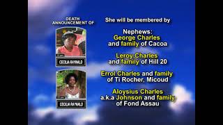Cecilia Raynald ~ Long Obituary