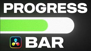 Simple Progress Bar in DaVinci Resolve (Tutorial)