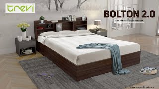 Bolton 2 0 King size bed with storage