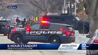 Racine man arrested after standoff with police