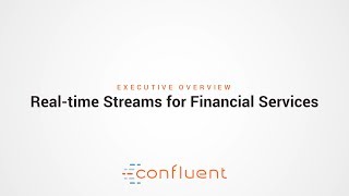 Real-time Streams for Financial Services