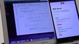 Instant BLE mobile app development with JavaScript