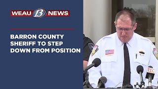 Barron County Sheriff To Step Down From Position