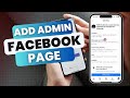 How To Add Admin To Facebook Page