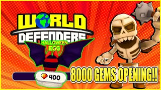 OPENING 20 HALLOWEEN EGGS!! WORLD DEFENDERS!!