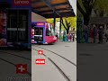 SBB Tram coming out of Zurich HB depot - City Tram #shorts #zurich