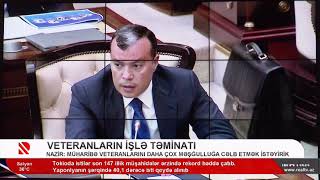 Veteranların İşlə Təminatı