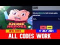 *NEW CODES* [HUNTER] Anime Heroes Simulator ROBLOX | ALL CODES | JULY 17, 2024