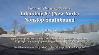 Interstate 87 (NY) Southbound 4K60