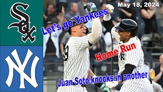 White Sox vs Yankees May 18, 2024 GAME Highlights | MLB Highlights |2024 MLB Season