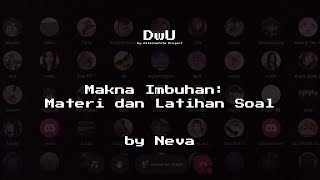 PPU Makna Imbuhan: Materi dan Latihan Soal by Neva