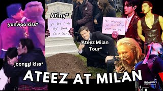 Ateez At Milan | Compilation of Crazyness!