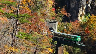 ～紅葉に染まる鳴子峡～ 「風っこ湯けむり紅葉号＋リゾートみのり」