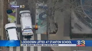 Edwin M. Stanton School on lockdown after live round was found on gym floor