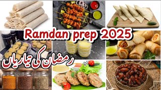 Ramadan Prep 2025|| Ultimate Cooking || Stress free cooking || make it freez it|| Ramadan 2025