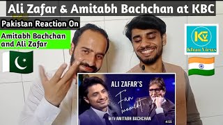 Pakistan Reacts On Ali Zafar's fan moment Amitabh Bachchan | Kill Dil Cast | KBC | Khan Views