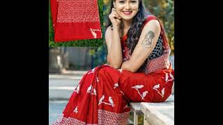 The Latest Trending mulmul cotton sarees